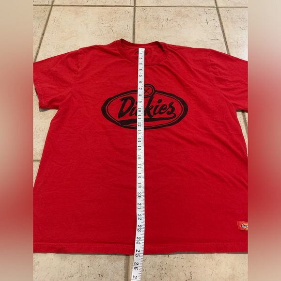 Dickies Red XXL Logo T-shirt - Picture 6 of 6